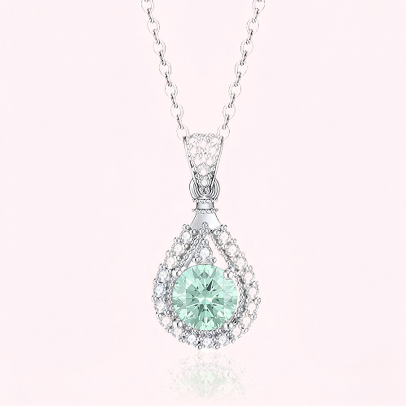 Ladies Teardrop Pendant Necklace - Mentari