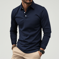 Langärmliges Poloshirt - Vincent