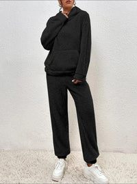 Langer Hoodie Mit Tasche -  Saskia