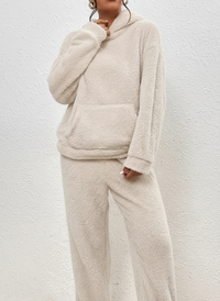 Langer Hoodie Mit Tasche -  Saskia