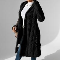 Lange Damen-Strickjacke - Maja