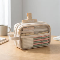 Large Capacity Multi-Layer Pencil Case - Deskova