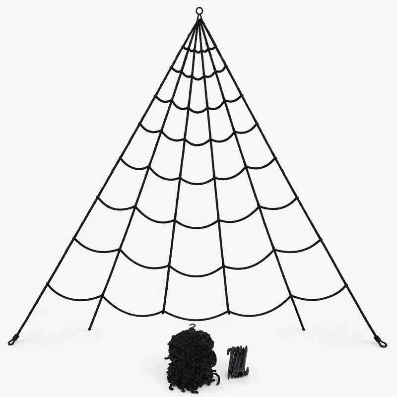 Large Outdoor Spider Web - Halloweb