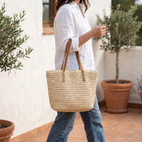 Large Woven Tote Bag - Wovena
