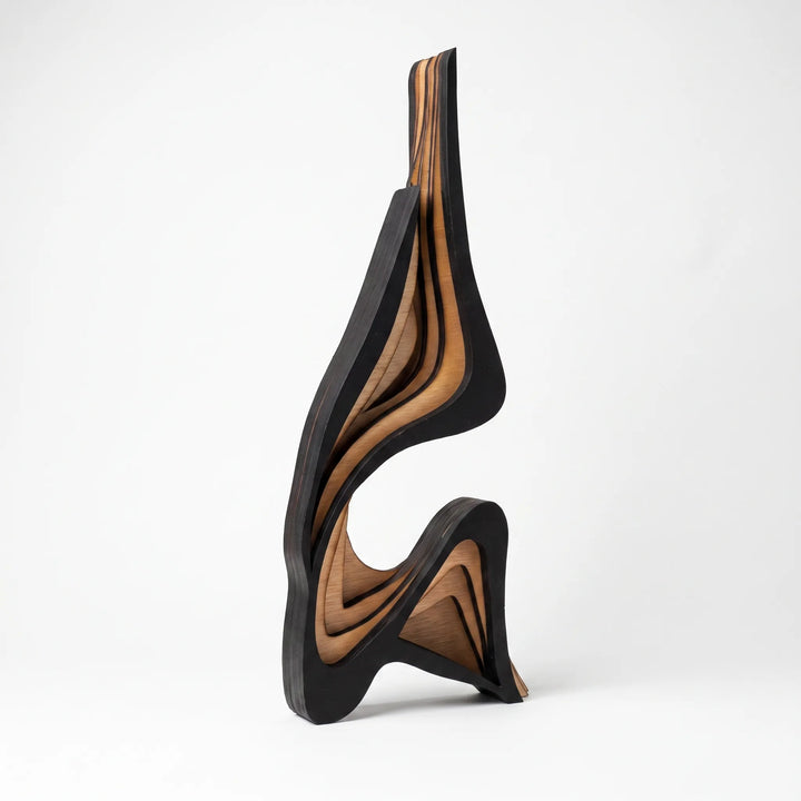 Layered Abstract Standing Sculpture - Curviq