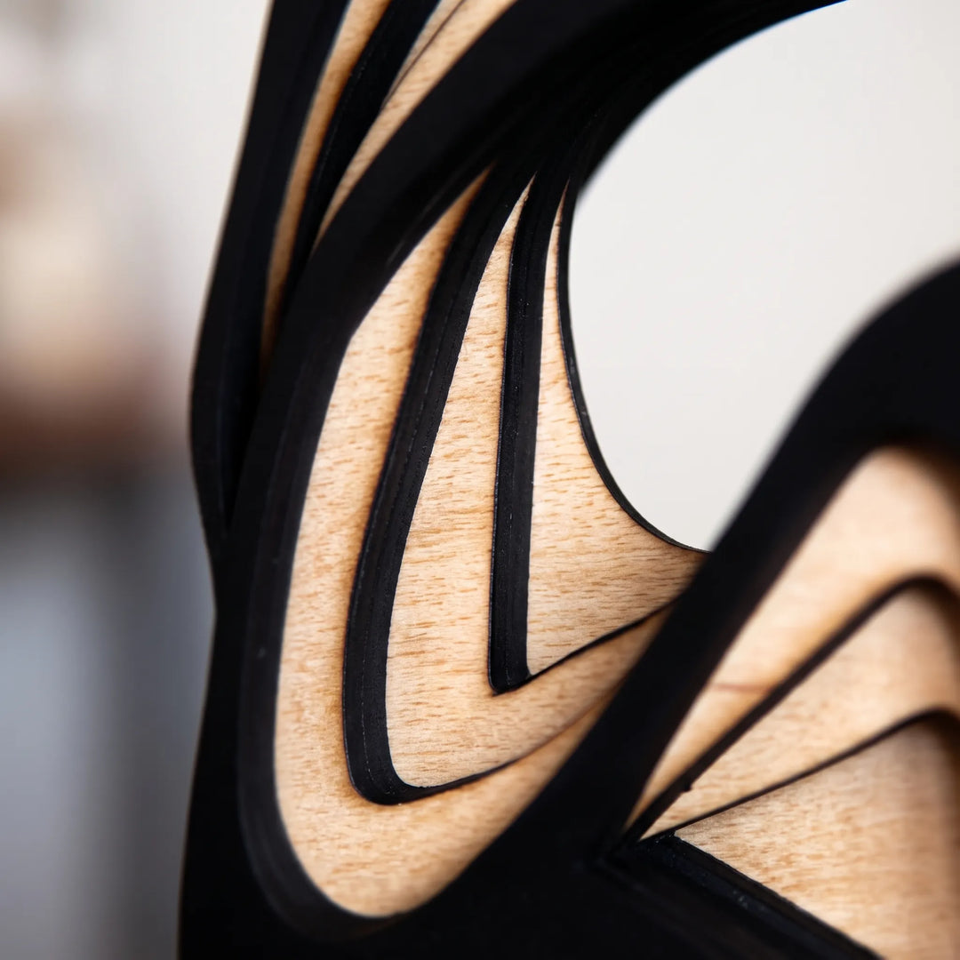 Layered Abstract Standing Sculpture - Curviq