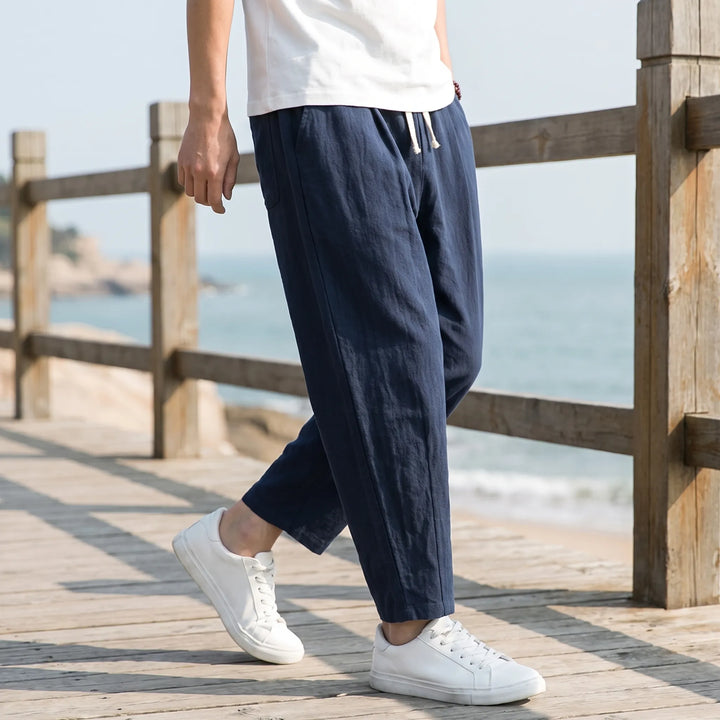 Legere Hose Mit Geradem Bein -  Sammy