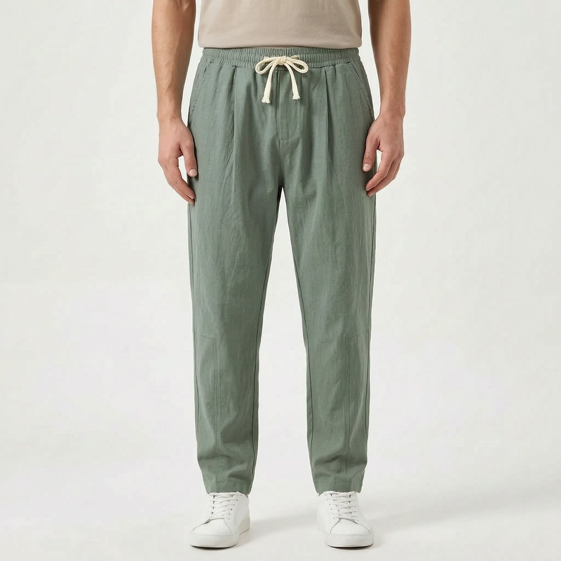 Legere Hose Mit Geradem Bein -  Sammy