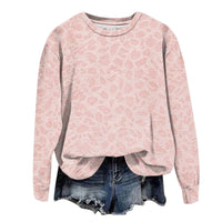 Leopard Print Oversized Sweatshirt - Lana