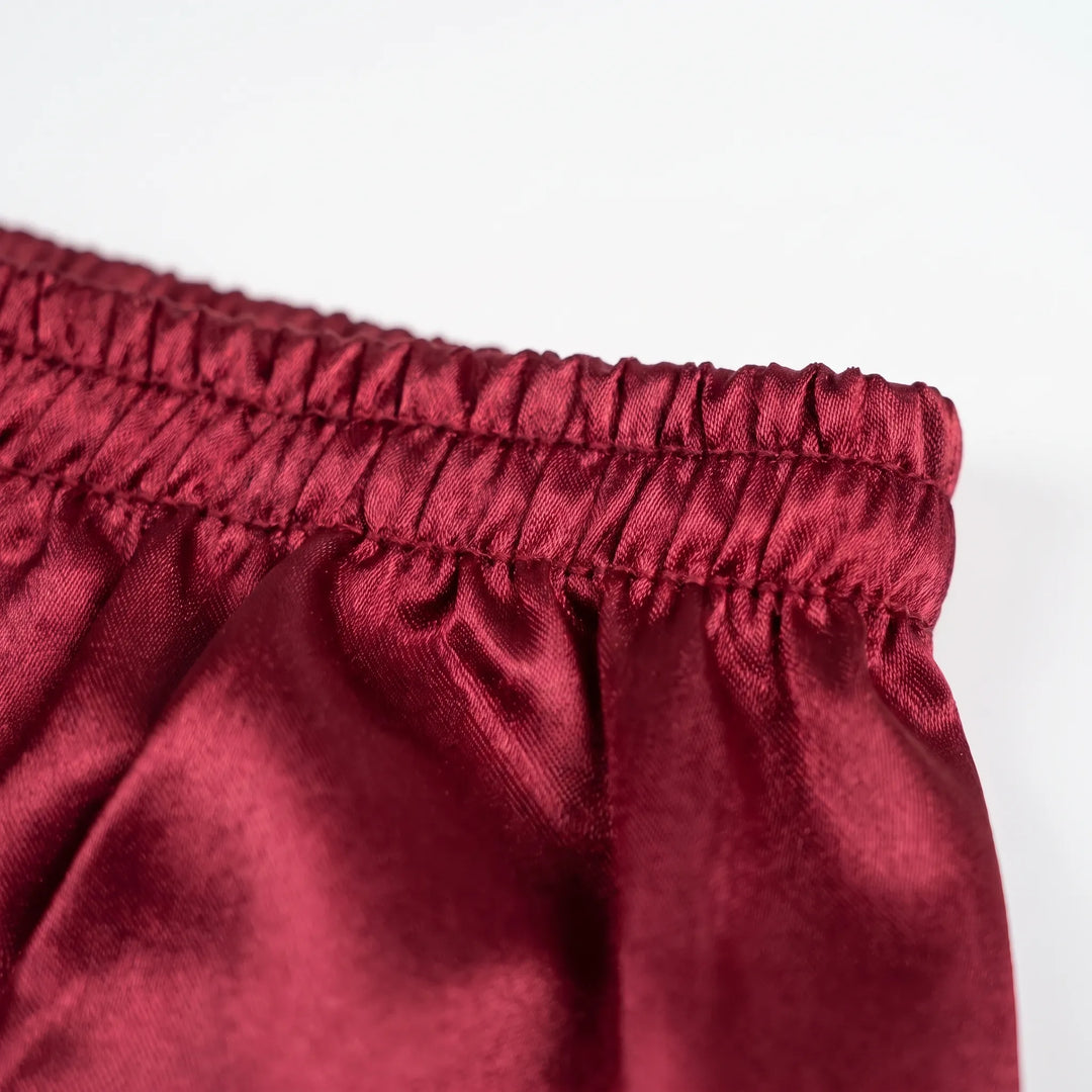 Lightweight Glossy Lounge Shorts - Danny