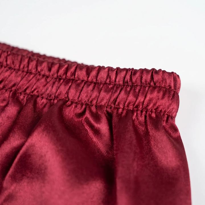 Lightweight Glossy Lounge Shorts - Danny