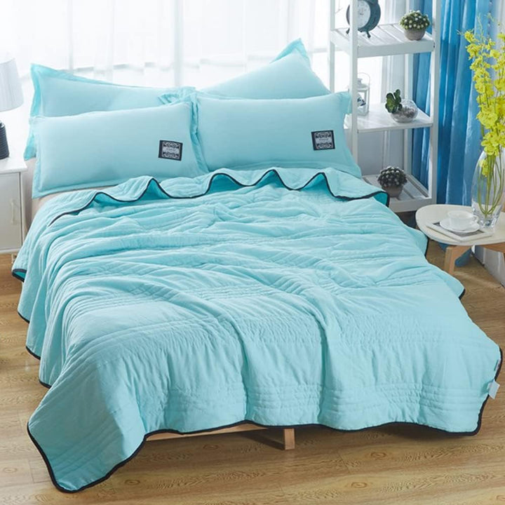 Lightweight Textured Cooling Blanket - ChillWeave