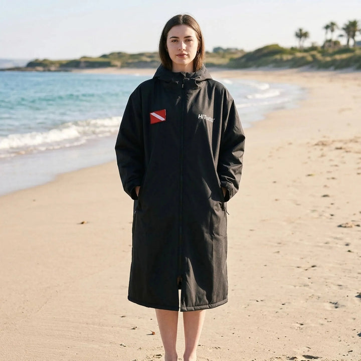 Long-Sleeved Changing Robe - Mantora