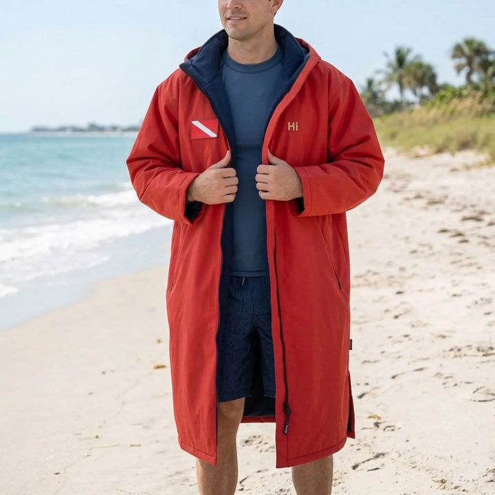 Long-Sleeved Changing Robe - Mantora