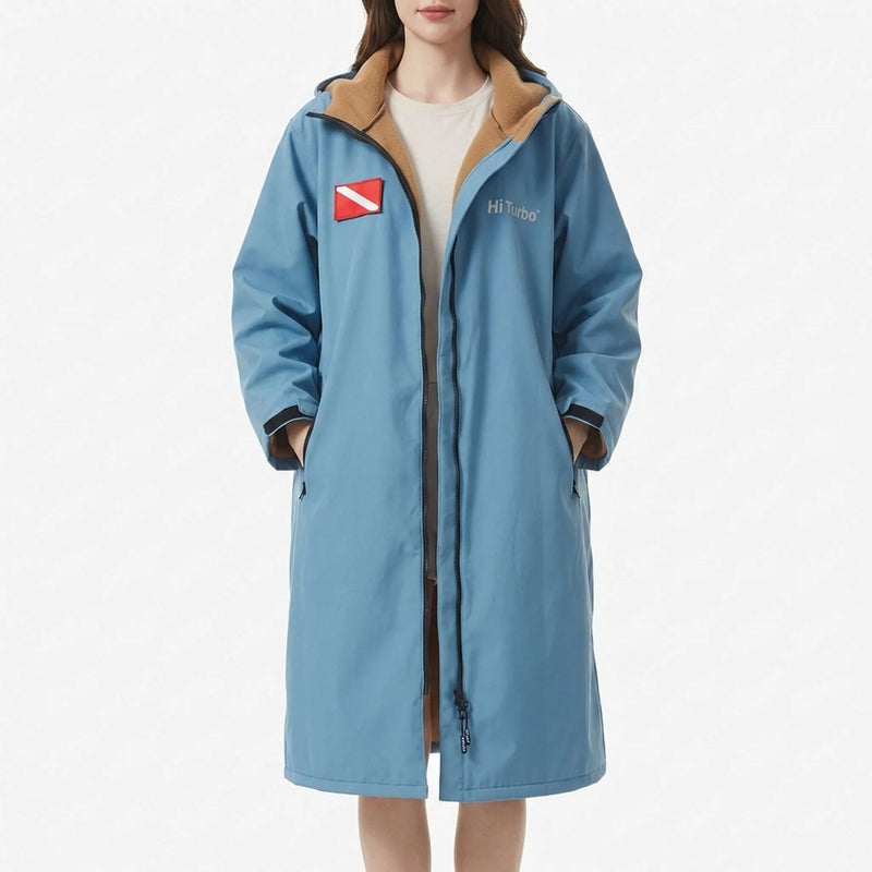 Long-Sleeved Changing Robe - Mantora