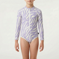 Long-Sleeved Children's Swimsuit - Pebblekin