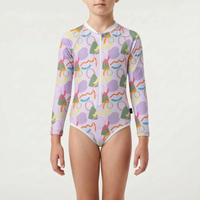 Long-Sleeved Children's Swimsuit - Pebblekin