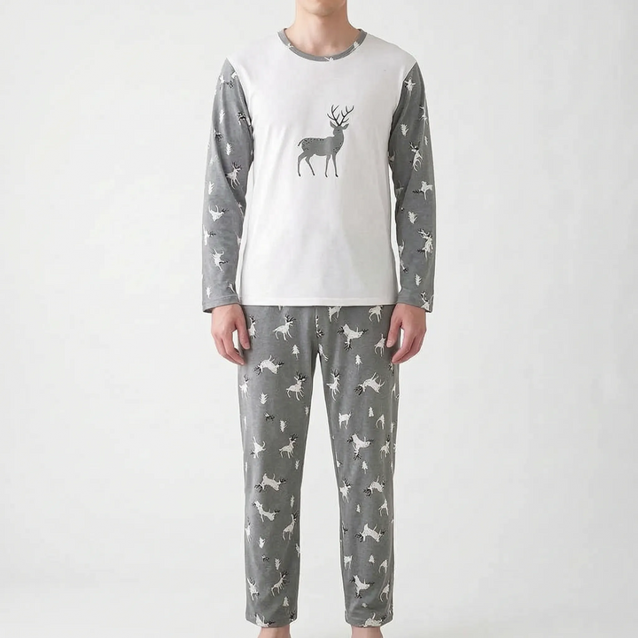 Long-Sleeved Printed Pyjamas - Enrique