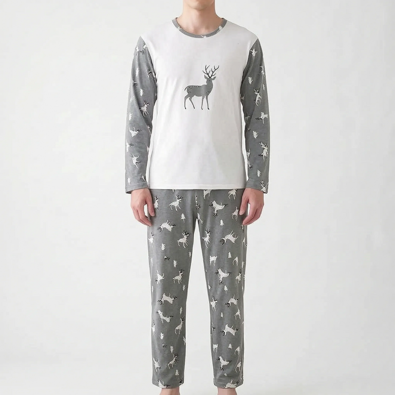 Long-Sleeved Printed Pyjamas - Enrique