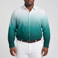Long Sleeve Gradient Button-Down Shirt - Herbert