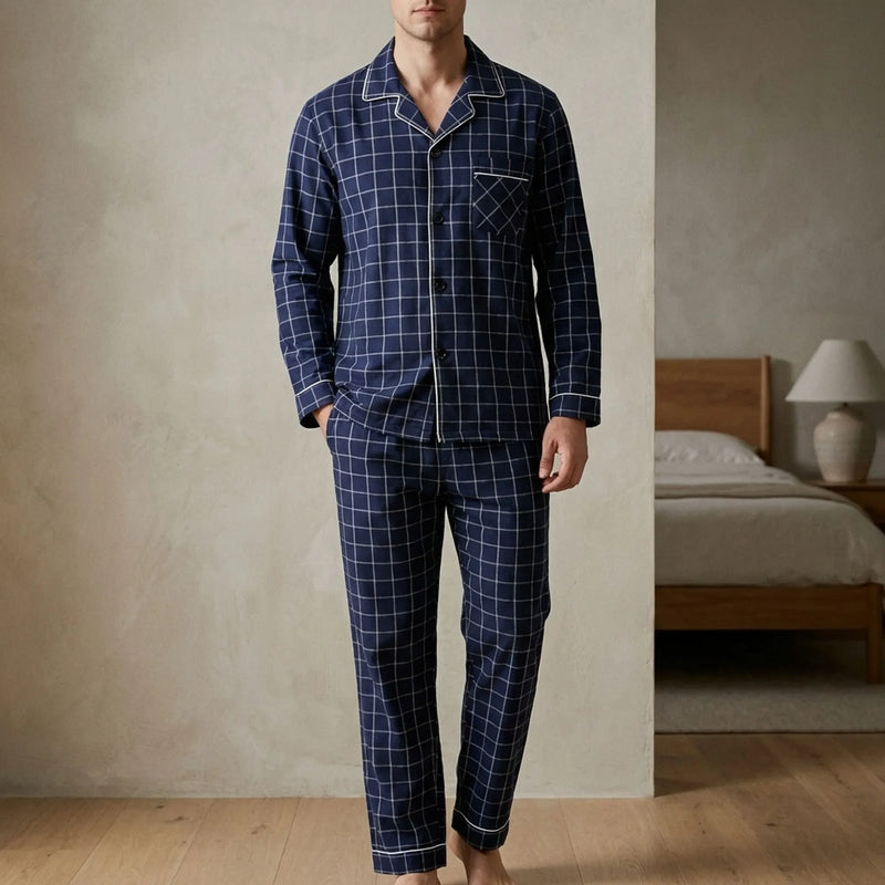 Long Sleeve Pyjama Set - Adam