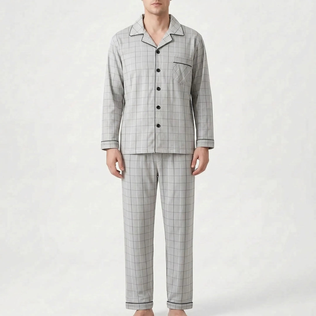 Long Sleeve Pyjama Set - Adam