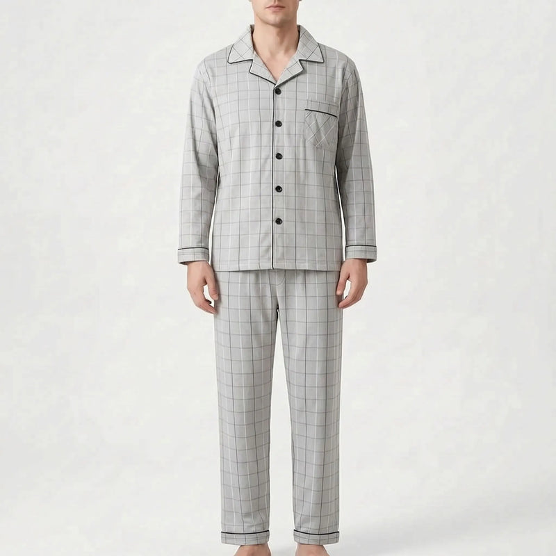 Long Sleeve Pyjama Set - Adam