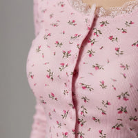 Long Sleeve Pyjama Set - Jeannette