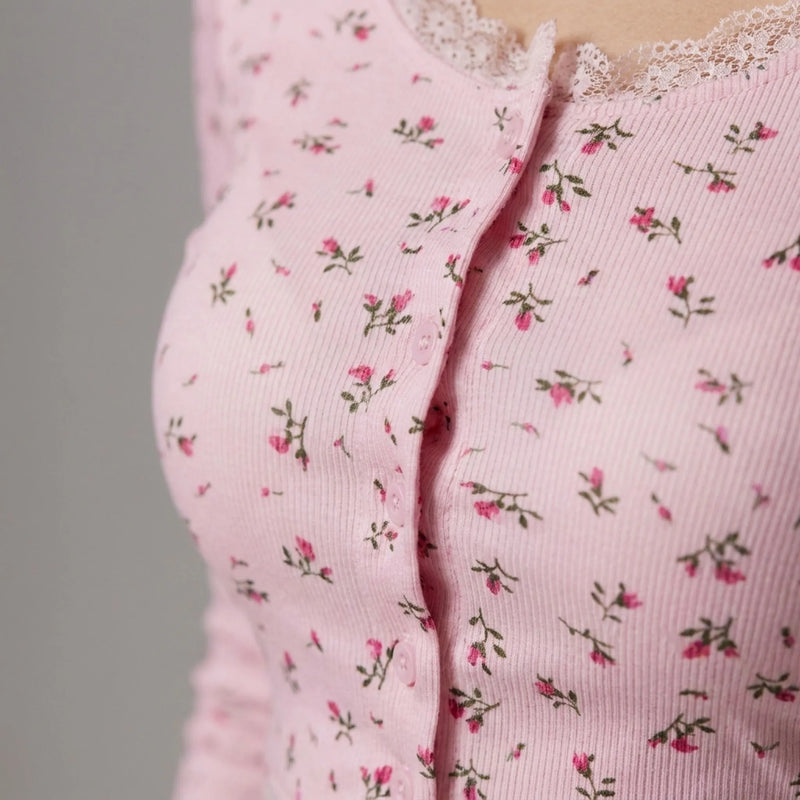 Long Sleeve Pyjama Set - Jeannette