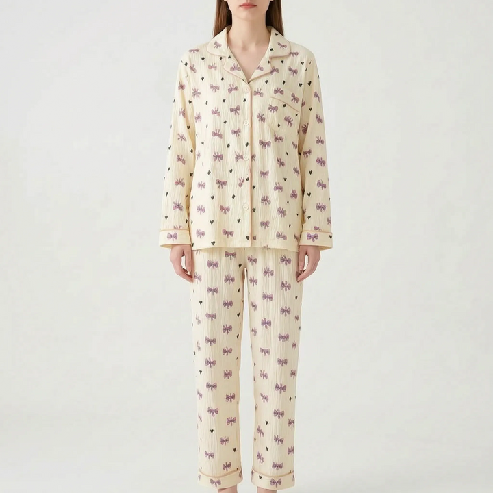 Long Sleeve Pyjama Set - Myra