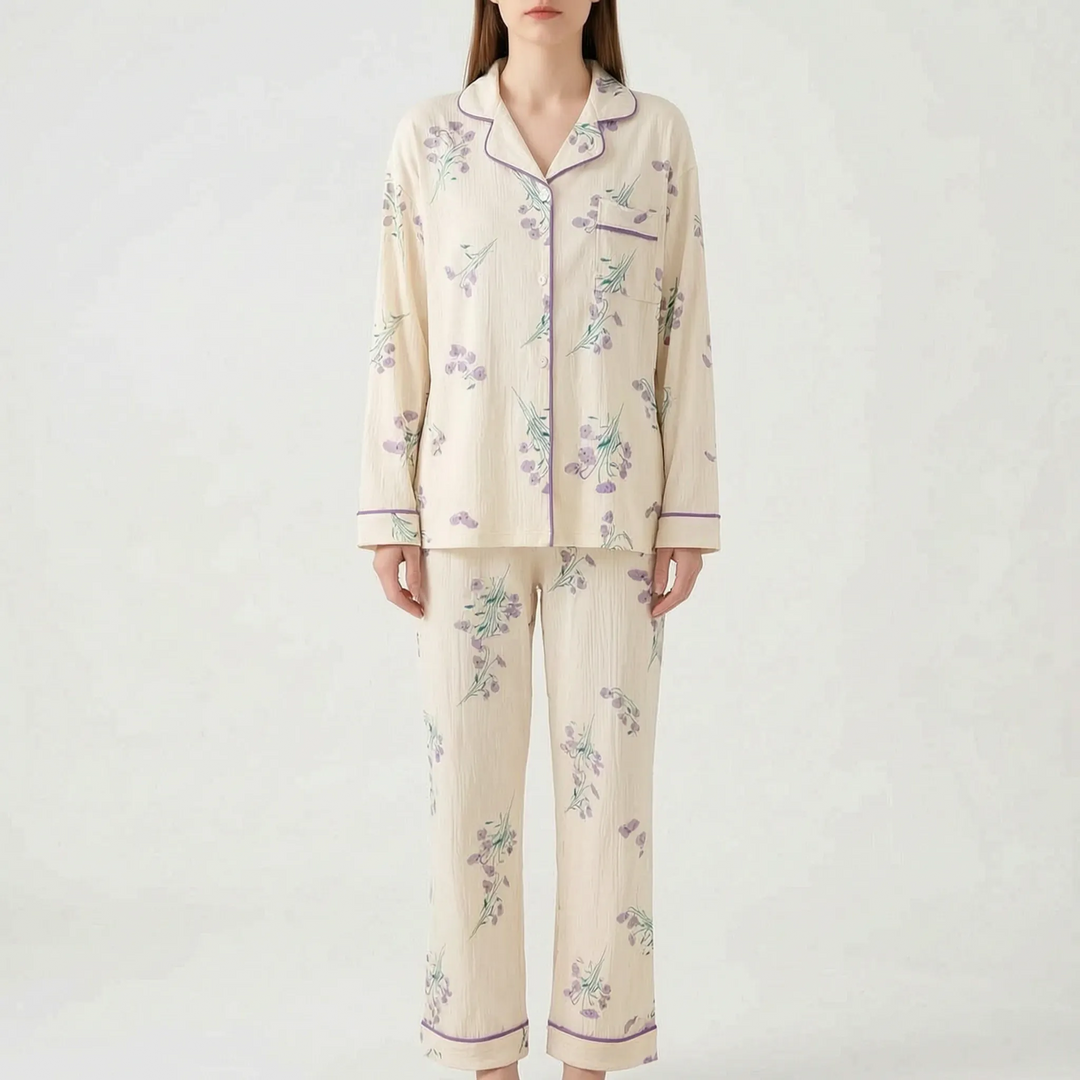 Long Sleeve Pyjama Set - Myra