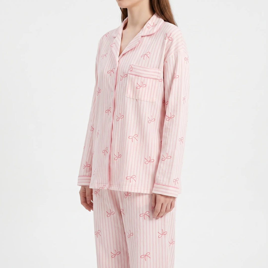 Long Sleeve Pyjama Set - Myra