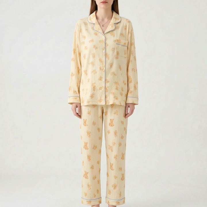 Long Sleeve Pyjama Set - Myra