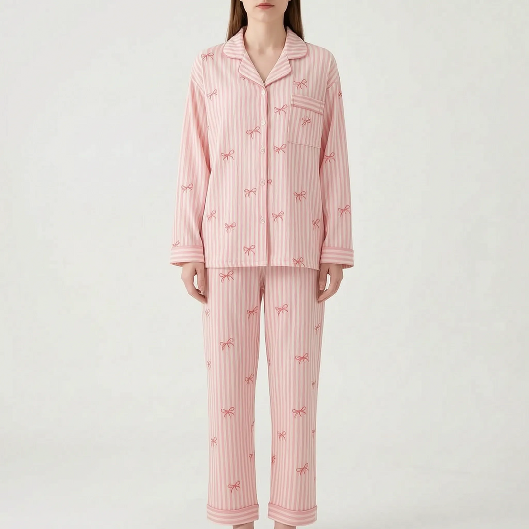 Long Sleeve Pyjama Set - Myra