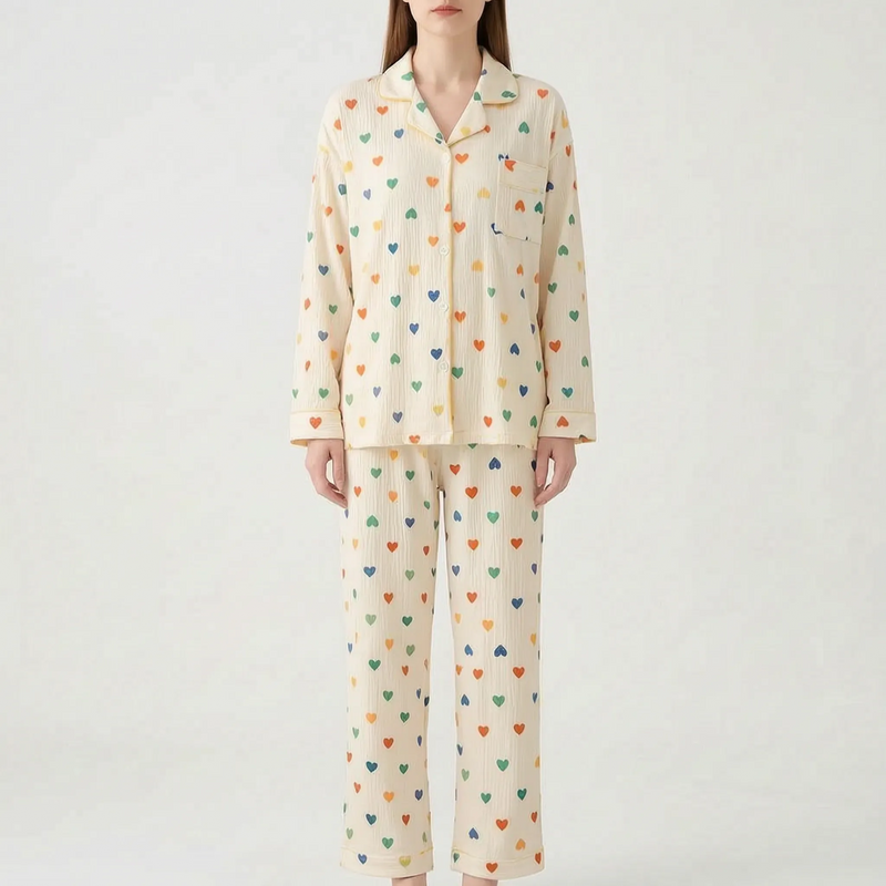 Long Sleeve Pyjama Set - Myra
