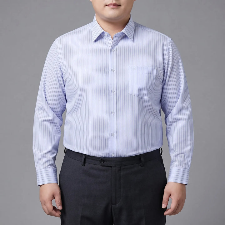 Long Sleeve Relaxed Fit Button-Up Shirt - Donnie