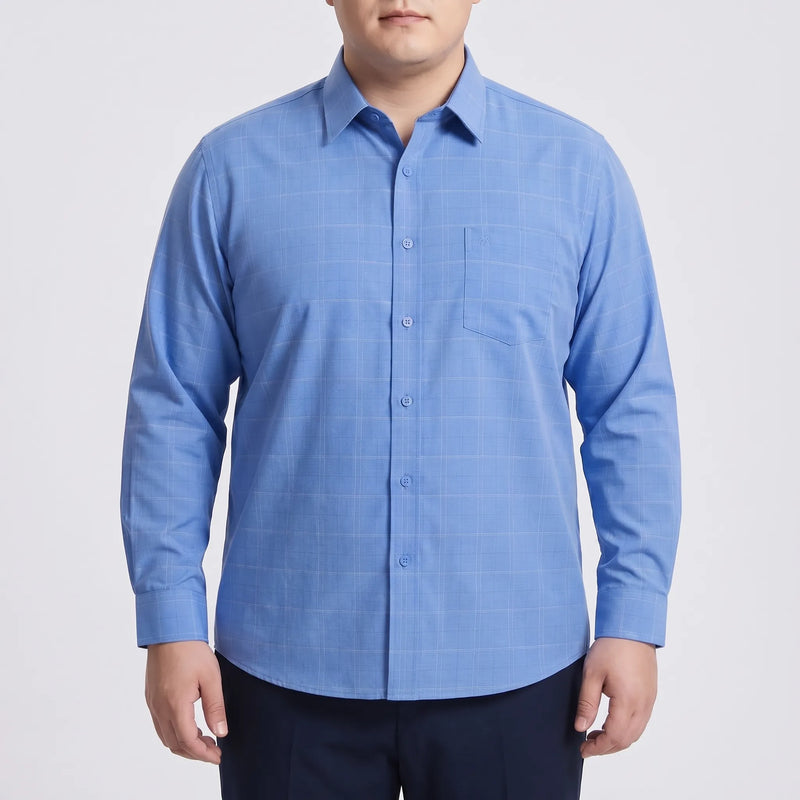 Long Sleeve Relaxed Fit Button-Up Shirt - Donnie