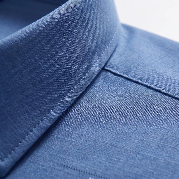 Long Sleeve Relaxed Fit Button-Up Shirt - Donnie