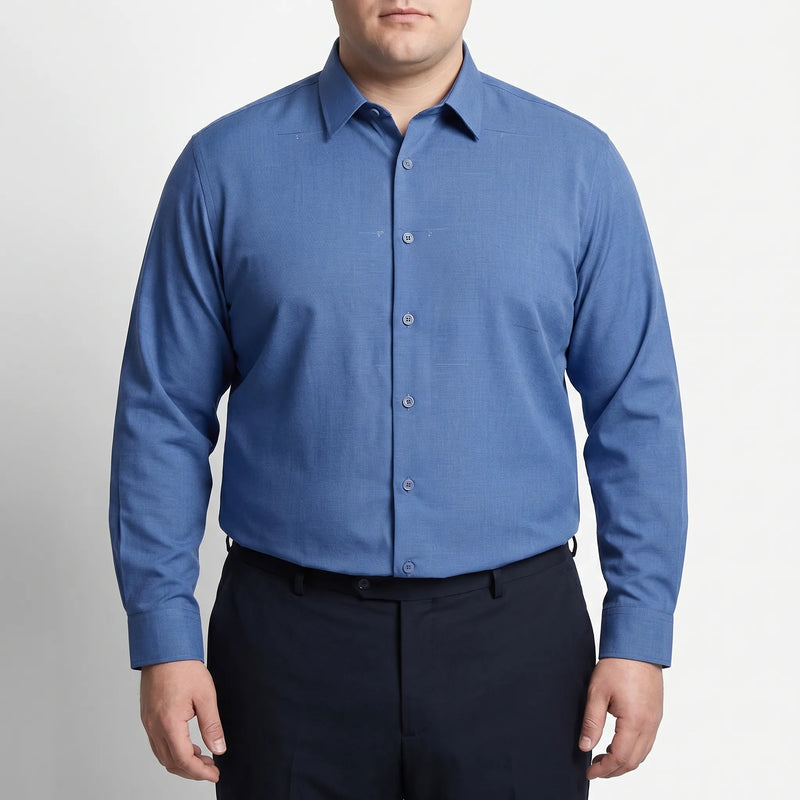 Long Sleeve Relaxed Fit Button-Up Shirt - Donnie