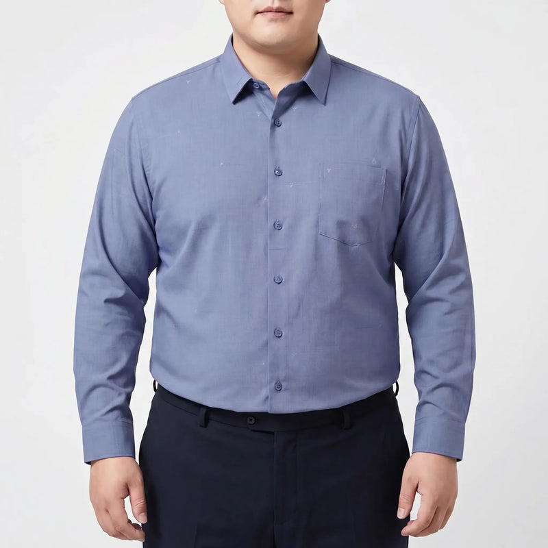 Long Sleeve Relaxed Fit Button-Up Shirt - Donnie