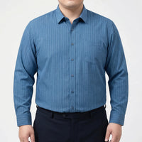 Long Sleeve Relaxed Fit Button-Up Shirt - Donnie