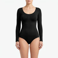 Long Sleeve Seamless Shapewear Bodysuit - Flexiform