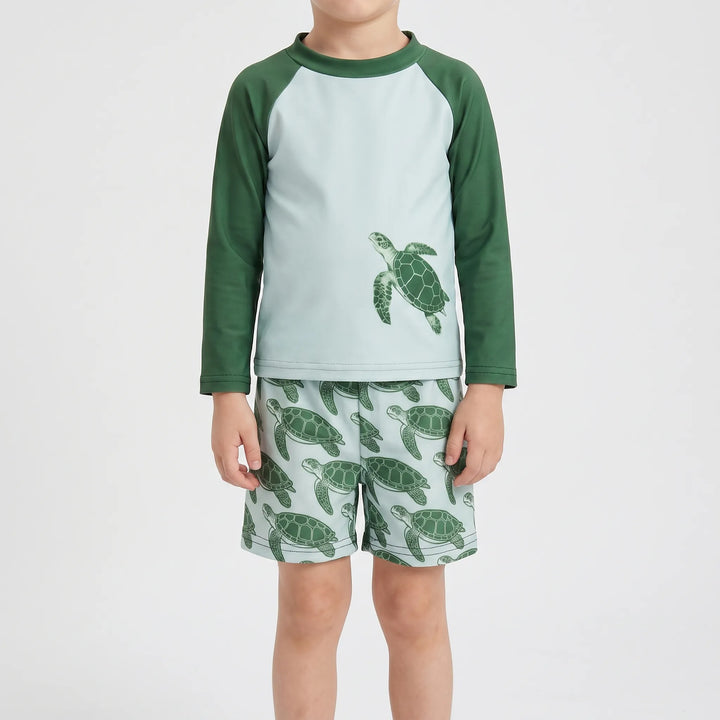 Long Sleeve Swimwear Set - Shellox
