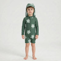 Long Sleeve Toddler Swimsuit Set - Shellkin