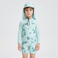 Long Sleeve Toddler Swimsuit Set - Shellkin