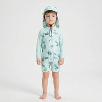 Long Sleeve Toddler Swimsuit Set - Shellkin