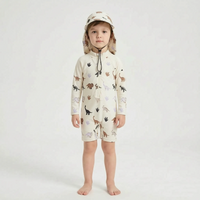 Long Sleeve Toddler Swimsuit Set - Shellkin