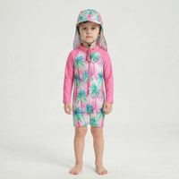 Long Sleeve Toddler Swimsuit Set - Shellkin