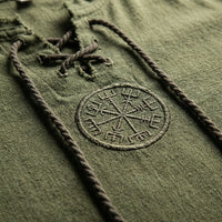 Long Sleeve Viking Embroidery Shirt - Brett