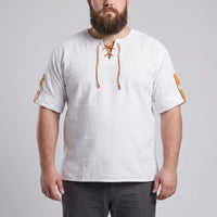 Long Sleeve Viking Embroidery Shirt - Brett